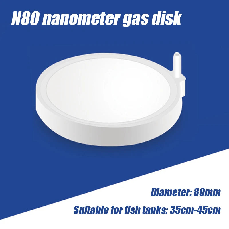 Air Stone Oxygen Aerator For Aquarium Disc Bubble Diffuser Air Bubble Pump Hydroponic Oxygen Plate Mini Accessories Nano Disc