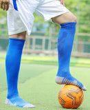 White Black Stripes Football Soccer Socks For Men Teenages Kids Boys Over the Calf Baseball Rugby Athletic Socks Women Girls