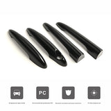 Black For Mini Cooper One D S JCW R55 Clubman 4Doors 2007-2014  Door Handle Covers Stickers Car-Styling Exterior Accessories