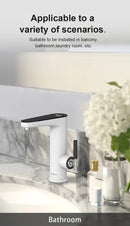 Briwellna Electric Water Heater 220V Kitchen Faucet Tankless Geysers Faucet Heater Heating Tap Instantaneous Heaters Robinet