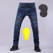 Motorcycle Riding Jeans Men Outdoor Moto Jeans Protective Knee Hip Pads Motocross Pants Touring Anti-Drop Pants Protective Gear