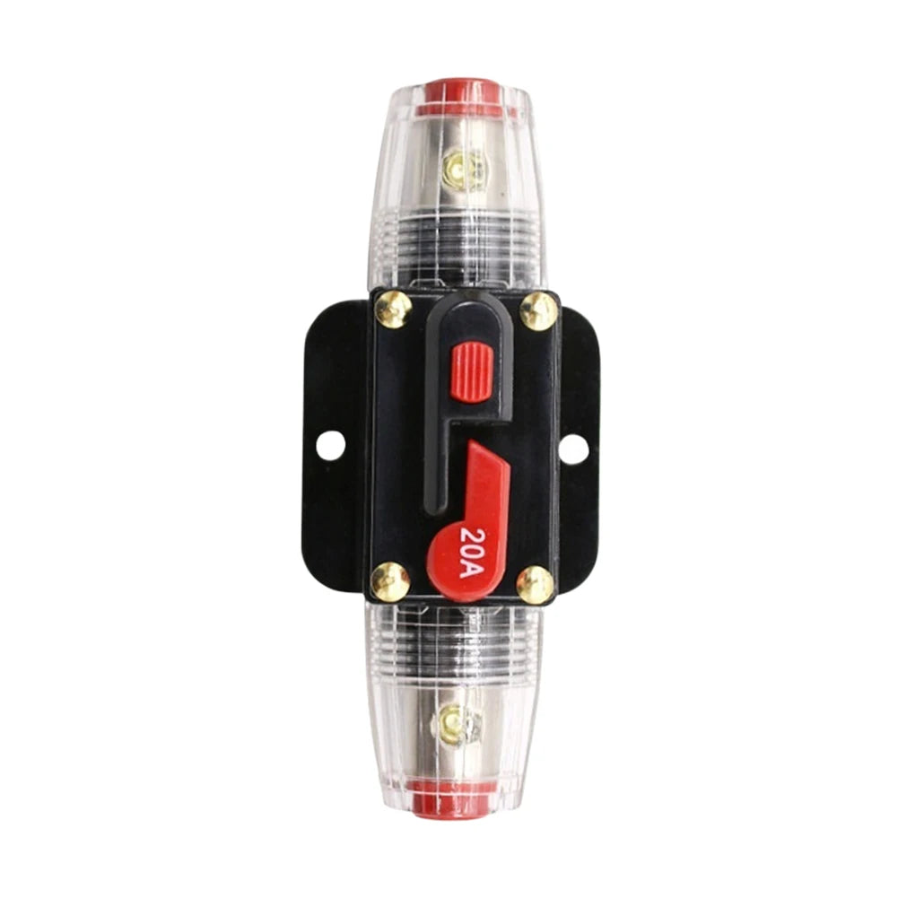 Suporte de fusível de proteção curta reajustável para carro e caminhão, disjuntor, 20A, 30A, 40A, 50A, 60A, 80A, 100A, 125A, 150A