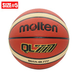 2025 Molten Basketball Official Size 7/6/5 PU Material Indoor Outdoor Men Ball Training Match Game Team Original Baloncesto