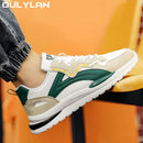 Oulylan Lightweight Running Shoes For Men 2024 Designer Mesh Casual Sneakers Lace-Up Male Outdoor Sports Tennis Shoe