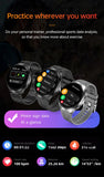 G.L Wear 2025 New Men's Smart Watch HD Display Health Tracking Bluetooth Calling Voice Assistant Sports Smartwatch