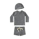 2025 Summer Baby Boys Swimsuit Long Sleeves One Piece Swimwear for Kids Toddler Cartoon UPF50+ Rash Guards Infant Bathing Sui