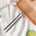 23cm Exquisite Dragon Pattern Chopsticks 304 Stainless Steel Non-slip Chinese Chopstick Food Sushi Sticks Home Kitchen Tableware