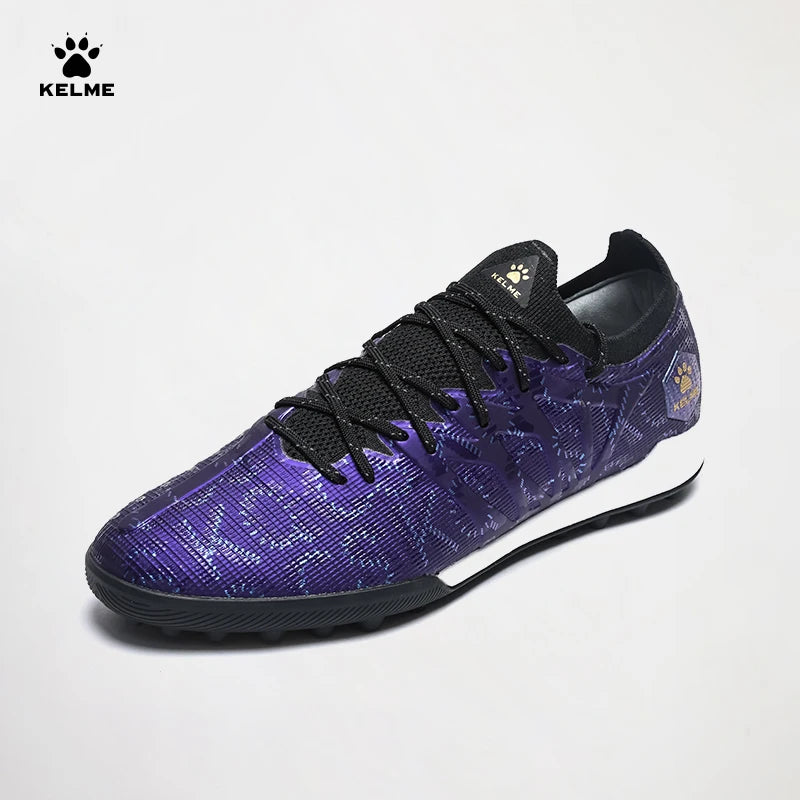 Botas de fútbol KELME para adultos, botas de fútbol sala, césped artificial, placa de carbono profesional TF, botas de fútbol para entrenamiento de partidos