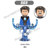 Marvel Avengers Superhero Building Blocks Iron Man Doctor Strange Hulk Thanos Spider-Man Venom Hawkeye Bricks Toys