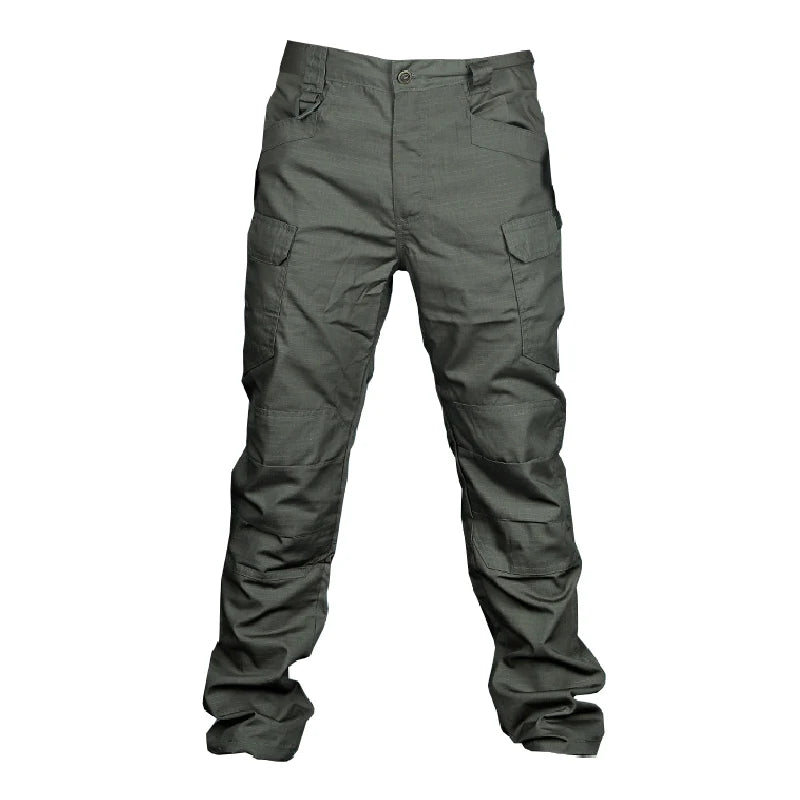 Tactical Cargo Pants Men Combat Outdoor Hiking Work Joggers Lightweight Trousers Male Elasticity Multiple Pockets Resistant Pant