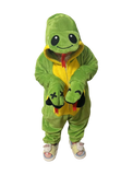 Cartoon Kigurumi For Children Kids' Animal Onesie Pajamas Dog Wolf Dragon Dinosaur Halloween Carnival One-piece Costume Homewear
