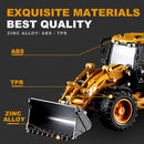 Huina 1/50 Miniatures of Metal Car Loader Truck Loader Excavator crawler Model Crawlers Toys for Boy Diecasts Toy Vehicles