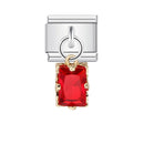 URING New Italian Charm Bracelet Pendant Series Shell Imitation Pearl Heart Personalized Assembly Chain Y2k DIY Making Jewelry