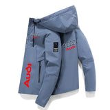 Men's motorcycle racing jacket, casual windbreaker, pilot jacket, Audi motorcycle clothing