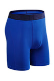 2-pack Long Leg Boxer Shorts Men's Underwear Kit Homme Underpants Boxershorts Slip Underwear for Man Cotton Male Sexy Set Box Gym