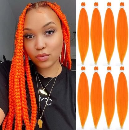 Trança de cabelo pré esticado extensões de trança sintética trança jumbo para paixão senegalesa caixa de torção trança pacotes de cabelo soku
