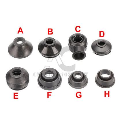 4pcs Universal Ball Joint Turn Rods Rubber Boot Dust Cover Replacement Control Arm Protector Car Suspension Steering Accessories