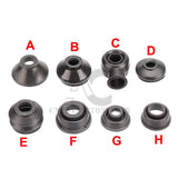 4pcs Universal Ball Joint Turn Rods Rubber Boot Dust Cover Replacement Control Arm Protector Car Suspension Steering Accessories