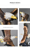 Chinese Style Simulated Eagle Ornaments Resin Decoration for Home Living Room Wine Cabinet Foyer Office Crafts