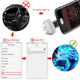 Car DJ RGB Music Sound Colorful LED Mini Mushroom Atmosphere Lights Auto USB-C IOS Holiday Party Karaoke Welcome Decoration 5V