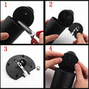 Cenicero LED universal para coche, contenedor para monedas, basura, cigarros, accesorios interiores.