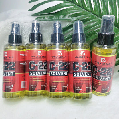4oz 118ml c22 walker tape ultra hold sistema de cabelo adesivo & solvente peruca cola removedor para perucas de renda fechamento peruca