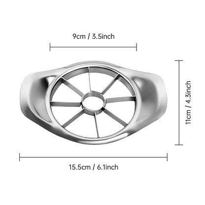 Cortador De Frutas De Aço Inoxidável, Apple Corer, Apple Slicer, Descascador, Cortador, 3 em 1