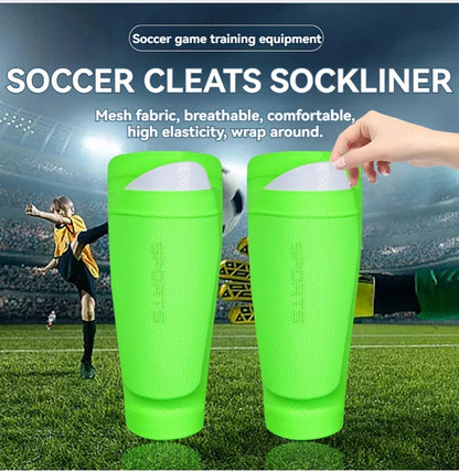 Loogdeel Soccer Shin Guard Covers,Shin Pads Socks Soccer Sock Sleeves Shin Pads Holders Shin Guard Sleeves for Kids Youth Adults