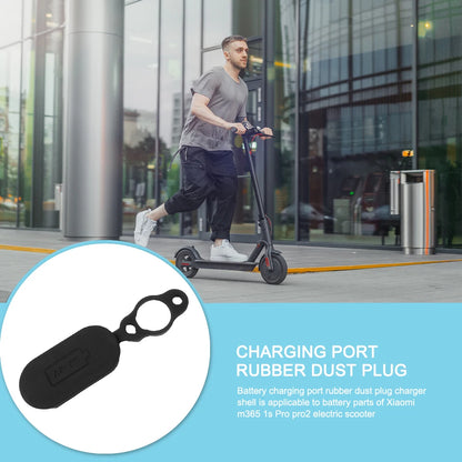 Porta de carregamento de bateria scooter, estojo de borracha, capa impermeável do carregador, Xiaomi M365 1S Pro 2