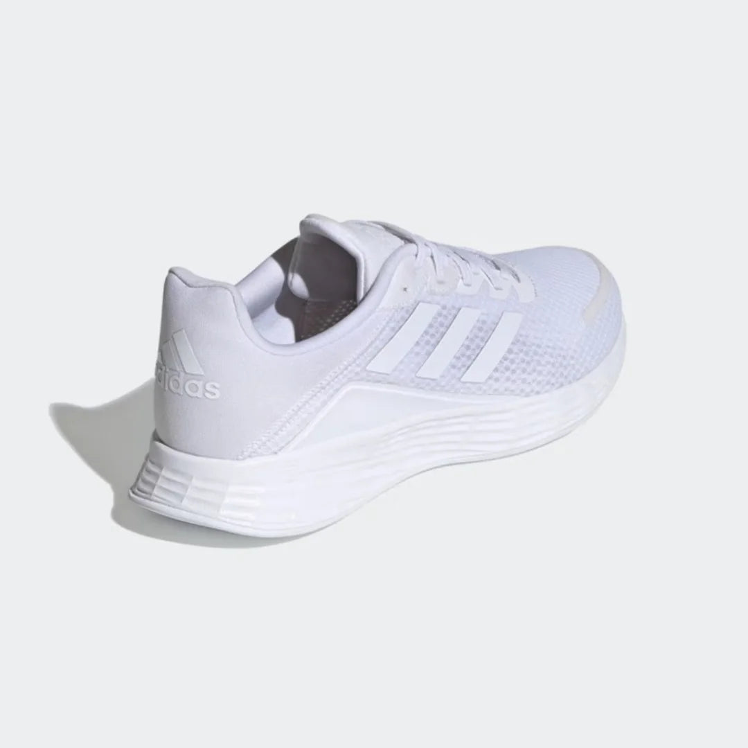 Adidas New Lightweight Cushioning and Strong Grip Running Shoes for Men and Women, Duramo Sl, Lightweight and Durable Training and Competition Running Shoes, Silver-White Color, Versatile Casual Sports Shoes, a Must-Have for