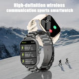LAXASFIT 2026 New Smartwatch Bluetooth Calling Music Playback Heart Rate & Blood Pressure Monitoring Unisex Holiday Gift