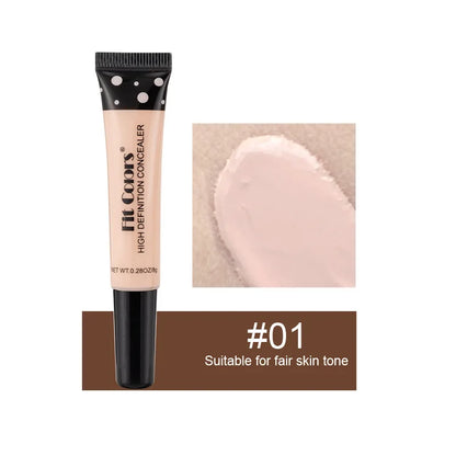 Base líquida hidratante, corretivo com corretivo flexível, ajuste cores, cubra círculos escuros e manchas de acne, 8 tamanhos