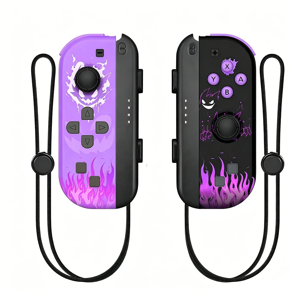 Joycons Gamepad for Nintendo Switch/OLED/Lite Controller Bluetooth Wireless Joystick with Vibration Turbo Wake Up Function