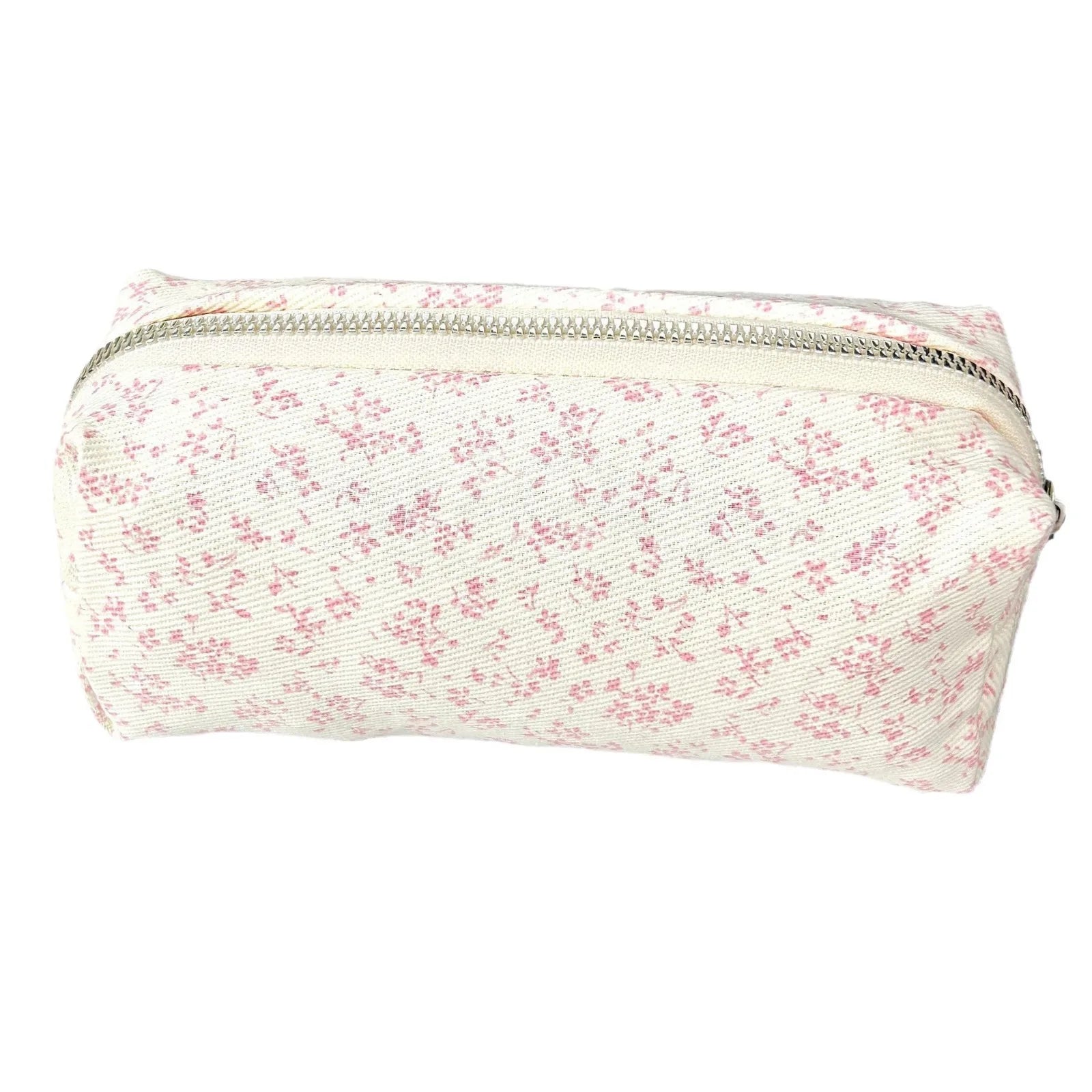 18*7*8cm Makeup Bag High-Quality Canvas Portable Storage Bag Stylish Pen Bag For Artists Portable Travel Accessories
