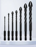 Cross Hex Tile Drill Bit For Glass Concrete Ceramic Tile Hole Opener Tungsten Carbide Hard Alloy Bits Set Tools 3 4 5 6 8 10 12mm