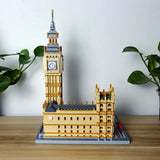 Famous Big Ben Micro Mini Building Blocks Crafted Replica, Leisure and Entertainment Toys Adult Construction Bricks Decoration