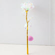 Rosa eterna LED de aluminio, rosas artificiales, decoración para bodas, Navidad y San Valentín. 