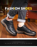 2024 Men Casual Shoes Luxury Brand Casual Slip on Formal Loafers Men Moccasins Italian Black Male Driving Shoes Sneakers Male