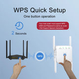 FSU 5G WiFi Repeater Wifi Amplifier Wifi Extender Network Wifi Booster 1200Mbps Long Range Wireless network internet  Repeater