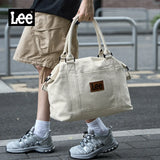 LEE Casual Weekends Overnight Luggage Travel Bag Women Men Waterproof Dry Wet Pockets Duffle Bag Unisex Sport Fitness Gym Bag