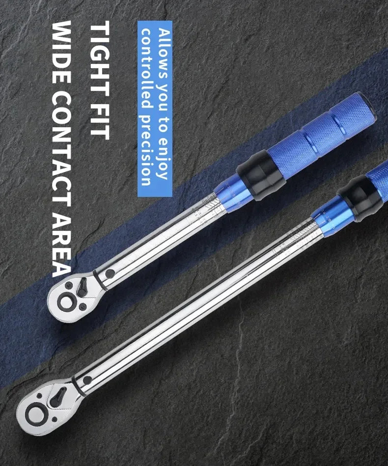 5-60N.m Torque Wrench 3/8 Inch Square Drive Torques Key ±3% High Precision Torque Wrench Professional Bicycle Automotive Tool