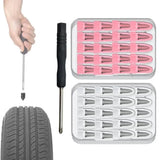Car Vacuum Tire Repair Nail Tire Repair Tool Set Cars Truck Rubber Tire Puncture Motorcycle Repair Glue Nails
