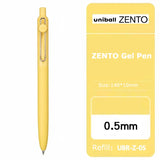 uniball ZENTO Standard 0.38/0.5mm Gel Pens,Water-Based Smooth Writing Roller Ball Pens Fit for a variety of occasions Stationery