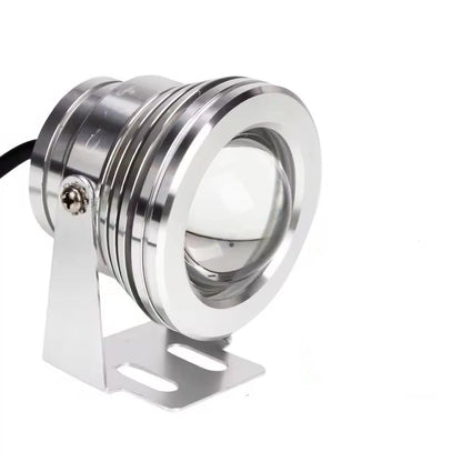 10w led luz subaquática rgb/branco/branco quente led luzes de inundação fonte piscina lagoa aquário holofote lâmpada jardim ip68 dc12v