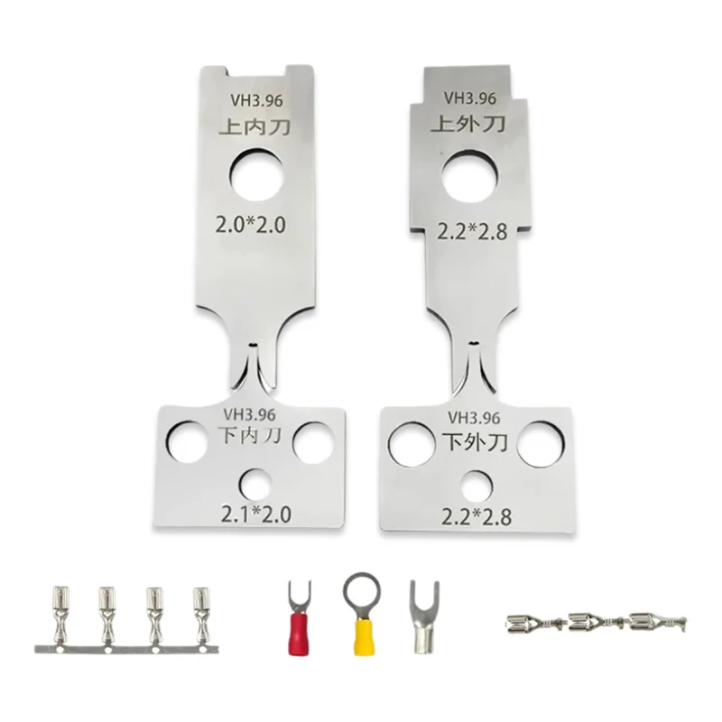 4pcs/set Terminals Crimping Machine Applicator Die Set Mold Blade Various Models For Terminal Machine Crimp Tools Accessories