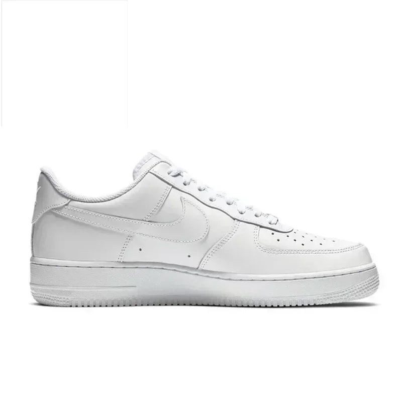 NIke Air Force 1 07 Bits For Men And Women, Embarkation , Classics, All White, Casual Sneakers, Af 1 Sports Zelongmulti Role Boa