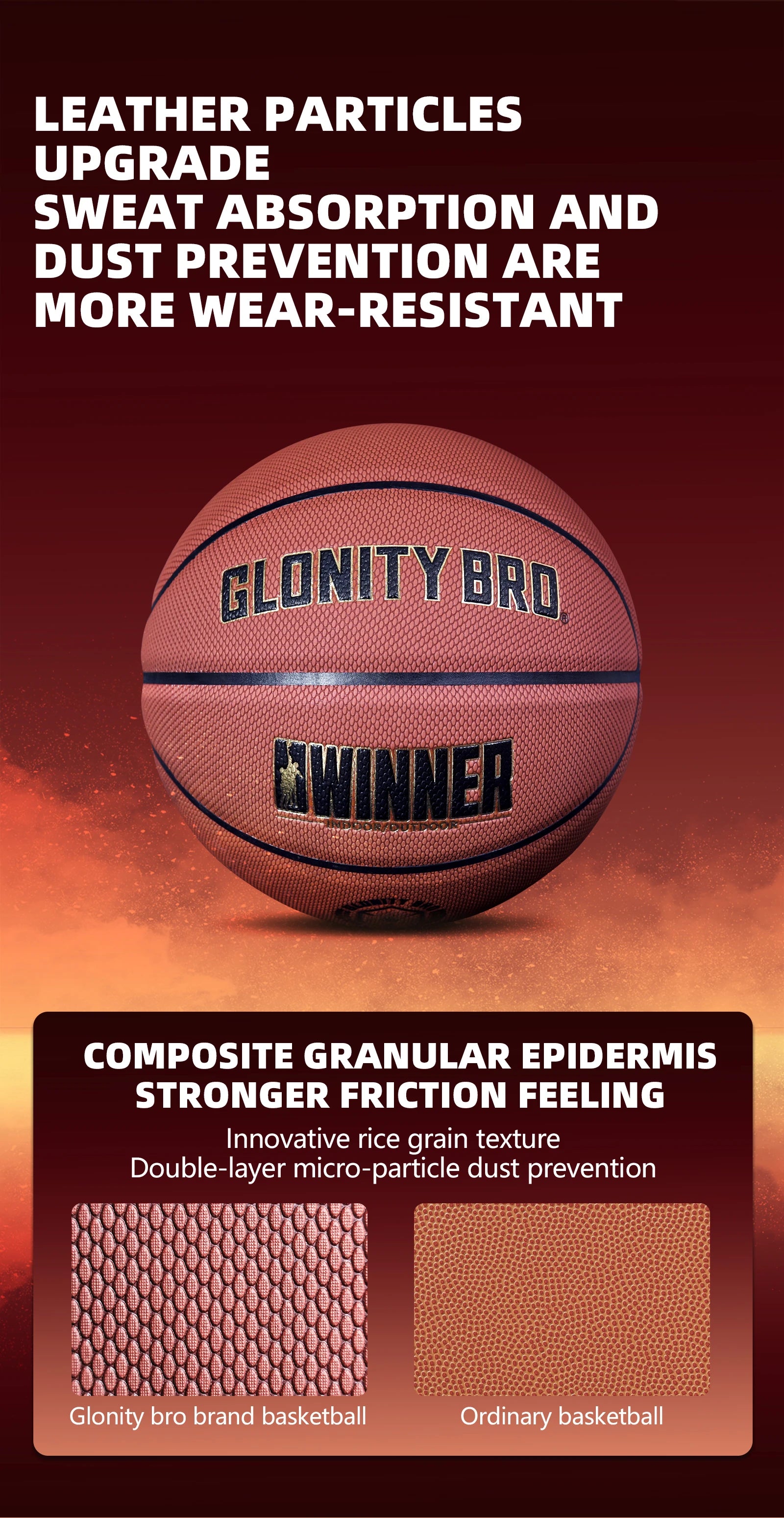 Size 5/6/7 Composite Leather Non-slip Basketball For In&Outdoor Soft Touch And Enhanced Durability Team Training Ball Black-Gold