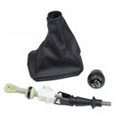 For Opel CORSA C Custom Automatic Car 5 Speed Leather Manual Gear Shift Knob with Boot Cover Lever Stick