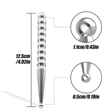 Ears Acupuncture Point Probe Massage Tool Painless Stainless Steel Portable Acupoint Detecting Pen Facial Reflexology Tool