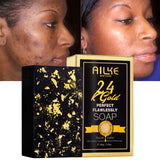 AILKE 24K Gold Flawlessly Skin Care Set, Whitening, Reduces Dark Spots, Pigmentation, Wrinkles, Moisturizes, For All Skin Types